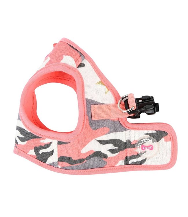 Puppia Puppia Ensign Vest Harness Model B Pink Camo ( M & L )