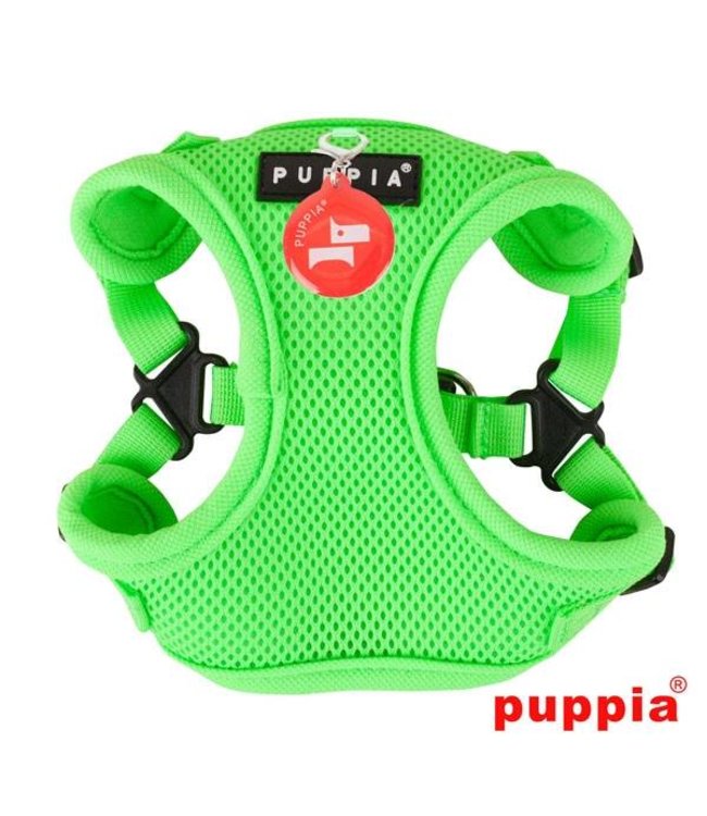Puppia Puppia Neon Soft harness Model C Green