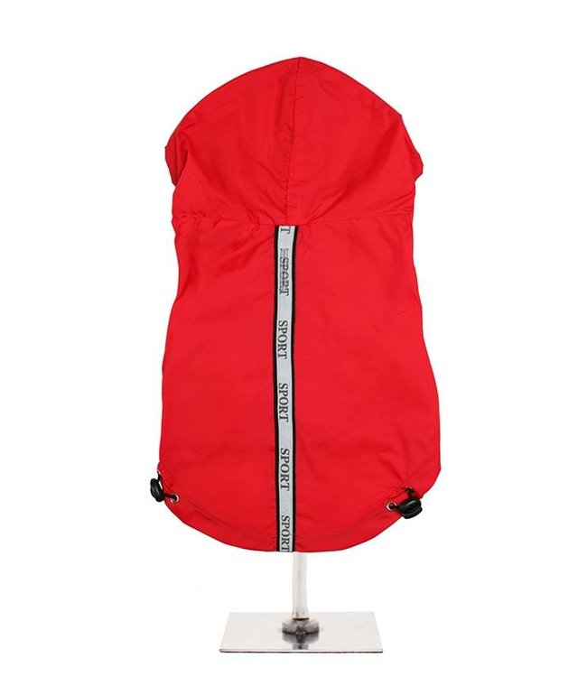 Urban Pup Urban Pup Explorer Windbreaker Sport Jacket Red