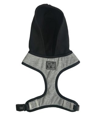 Big and Little Dogs Big and Little Dogs Hoody Harness Classic Grey