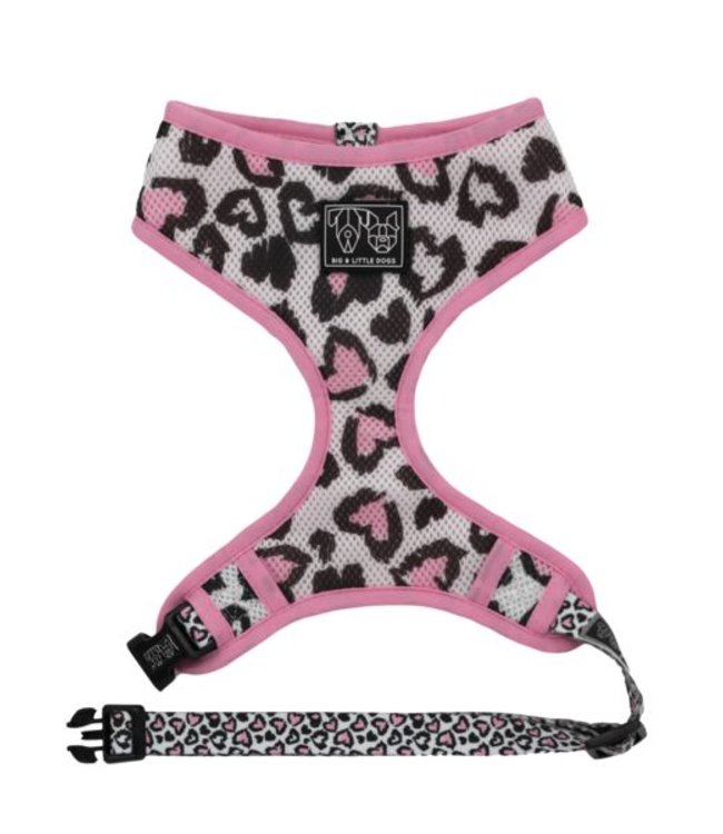 Big and Little Dogs Big and Little Dogs Classic Harness Wild Love ( ALLEEN XXL )