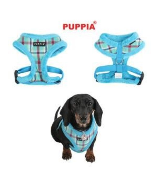 Puppia Puppia Uptown  Harness model A Skyblue