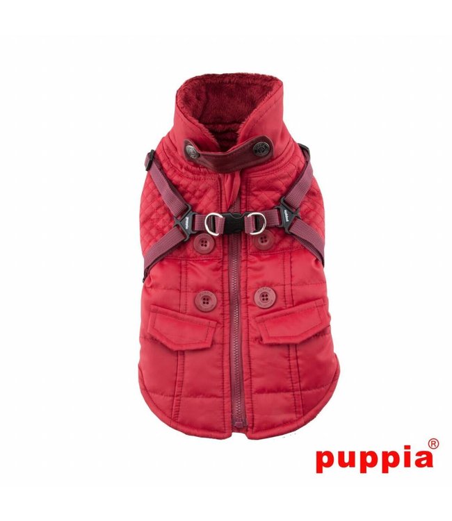 Puppia Puppia Wilkes Jacket Harness Wine