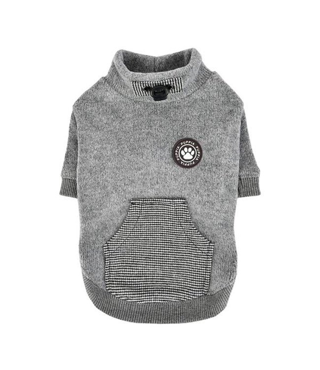 Puppia Puppia Rezso Hoodie Melange Grey