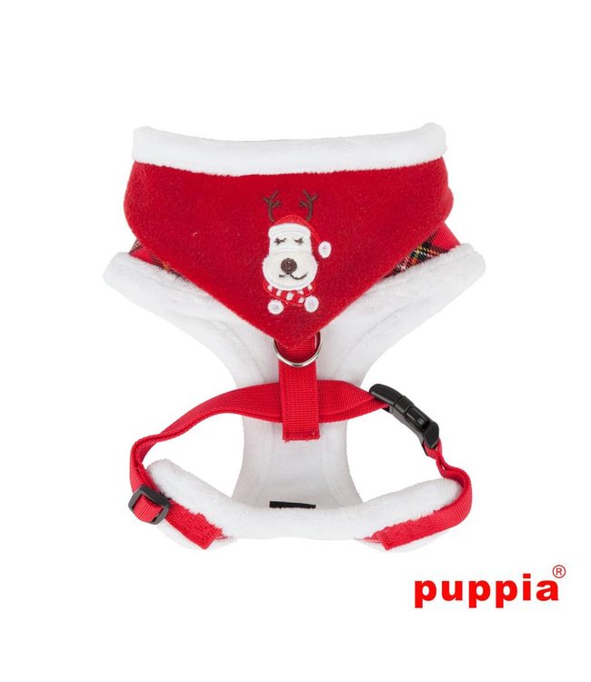 Puppia Puppia Rudolph Harness A Checkered Red