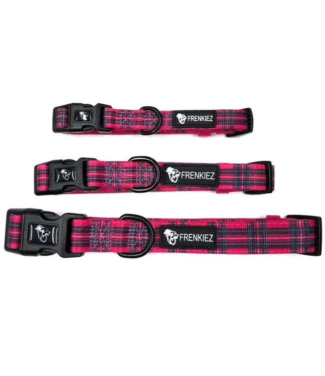 Frenkiez Frenkiez BarkBerry Red Halsband