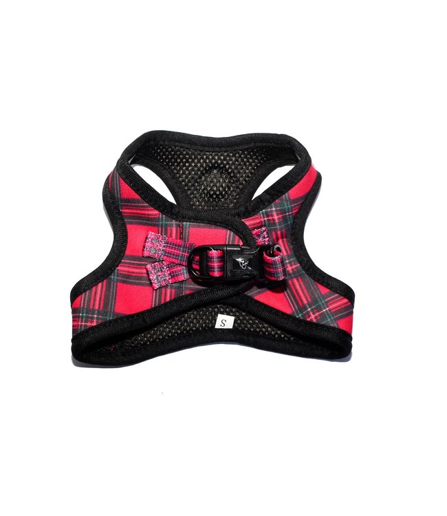 Frenkiez Frenkiez Step In Harness BarkBerry Red