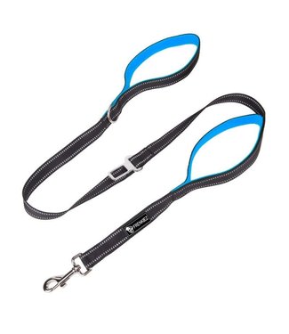 Frenkiez Frenkiez reflective dog leash blue