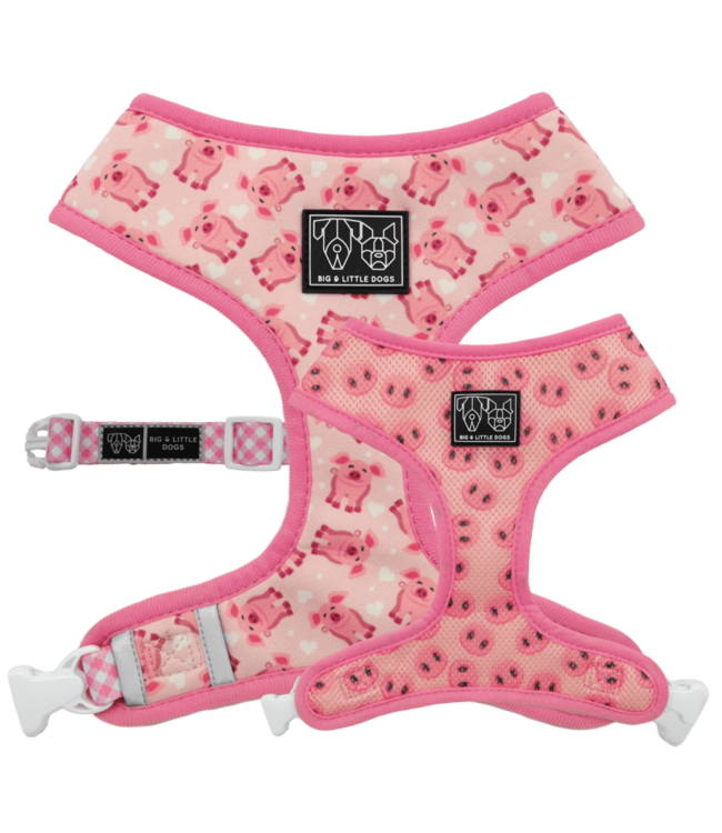 Big and Little Dogs Big and Little Dogs Reversible Harness Gettin' Piggy With It