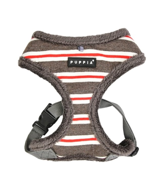 Puppia Puppia Rowdy Harness Model A Dark Grey