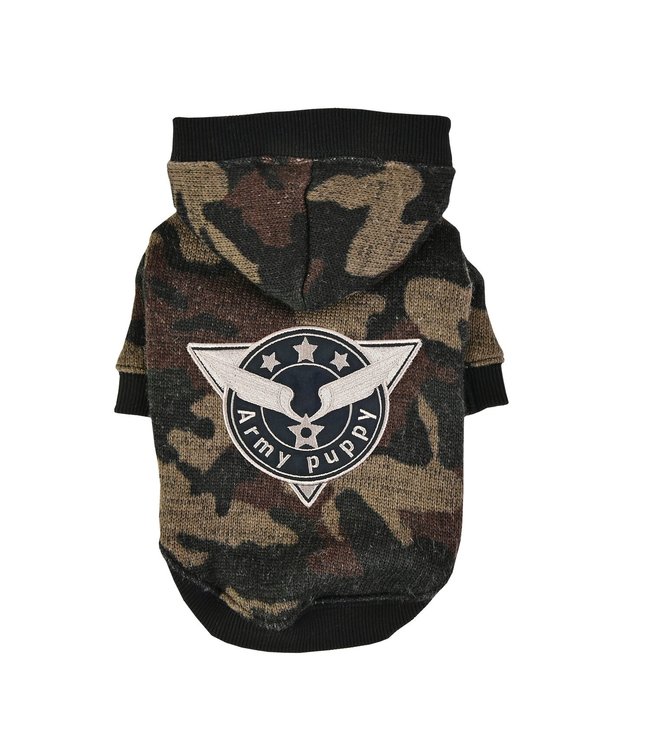 Puppia Puppia Colonel Hoodie  Camo