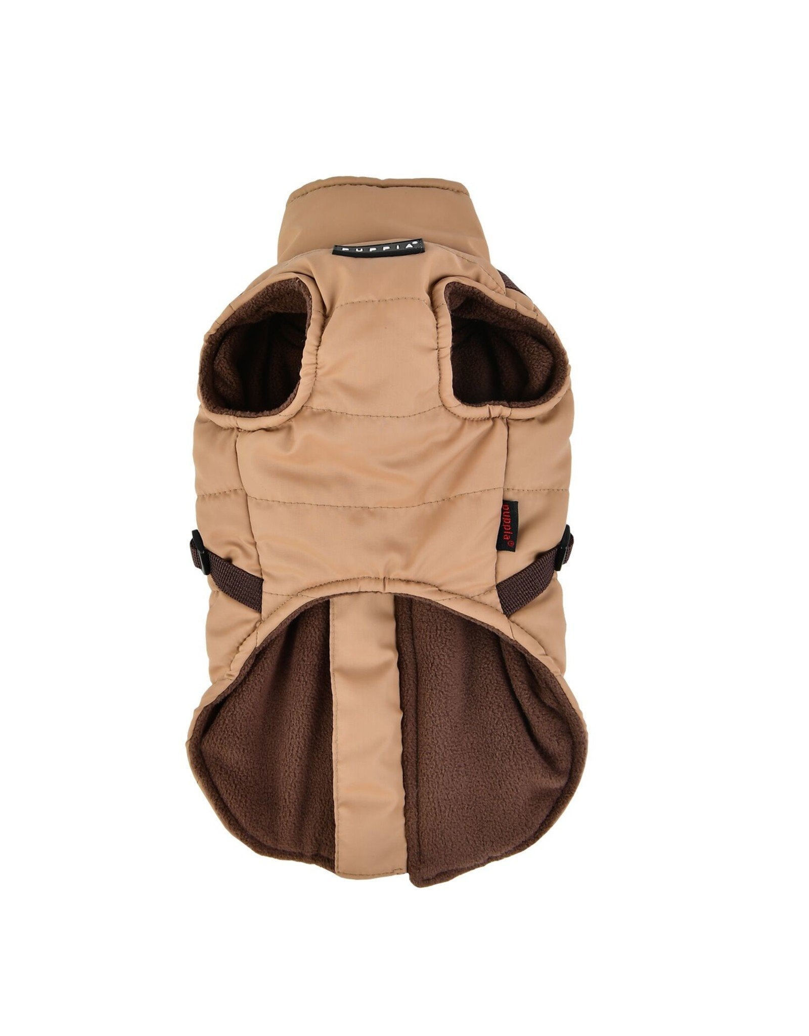 Puppia Mountaineer Jacket Harness Beige - ceesencoos