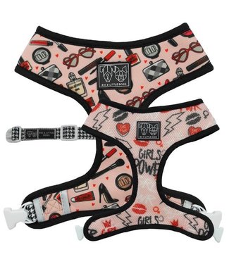 Big and Little Dogs Big and Little Dogs Reversible Harness Girl Boss ( XLARGE )