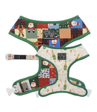 Big and Little Dogs Big and Little Dogs Reversible Harness Silly Season ( XS, S & M )