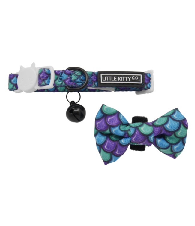 Little Kitty Little Kitty Cat Collar & Bow Tie Scaled Back