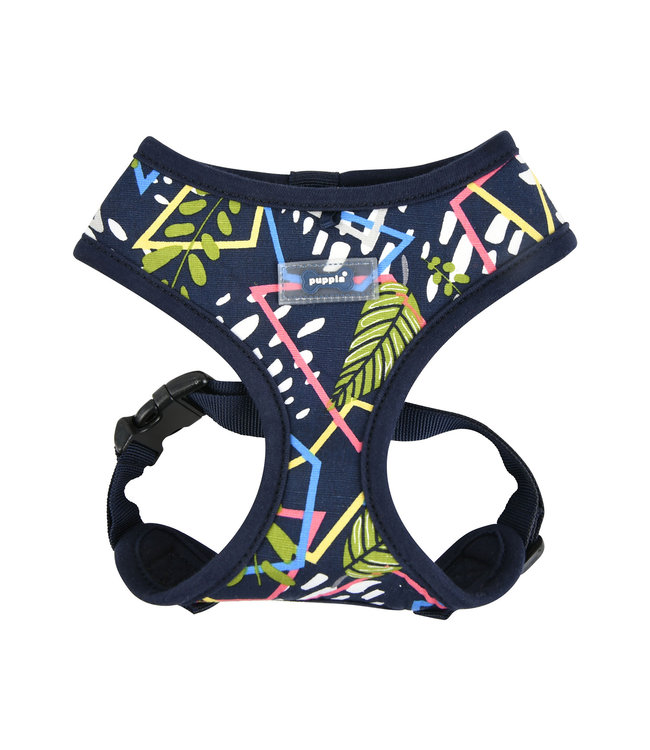 Puppia Puppia Botanical Harness Model A Navy