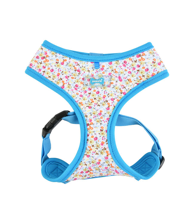 Puppia Puppia Wildflower Harness Model A Sky Blue