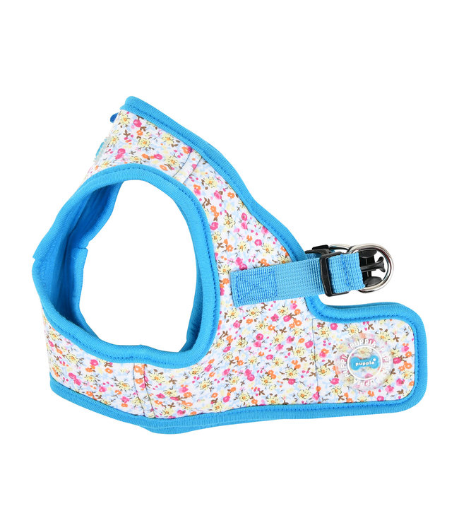 Puppia Puppia Harness model B Wildflower Sky Blue (ALLEEN XL)