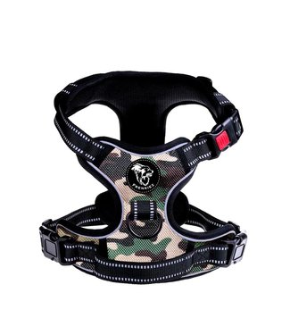 Frenkiez Frenkiez reflective no pull lockable dog harness Camouflage