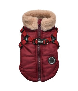 Puppia Puppia Donavan Jacket Harness Wine