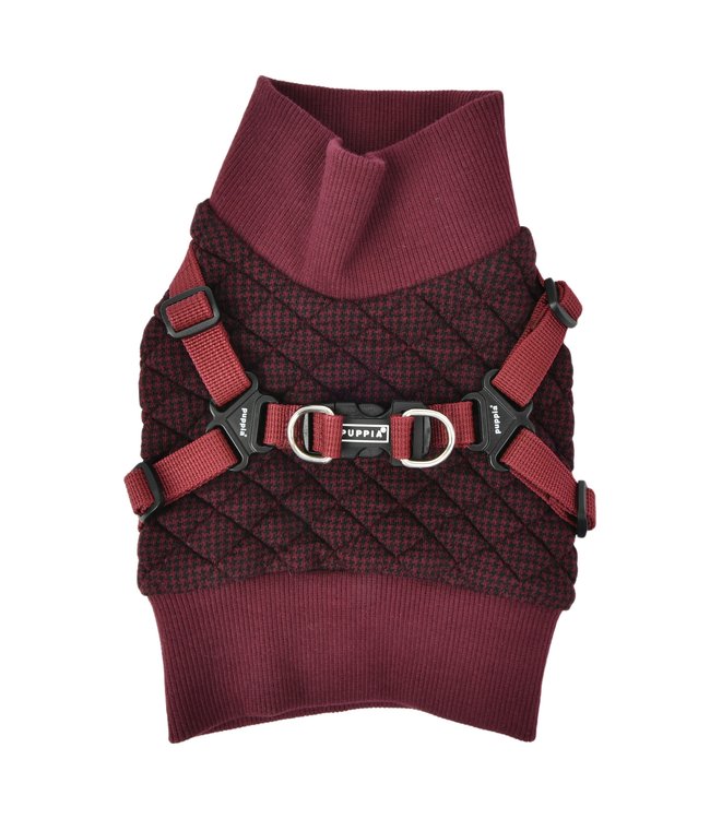 Puppia Puppia Sweater Harness J Gaspar Wine