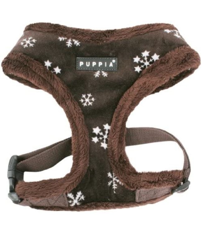 Puppia Puppia Snowflake Harness model A brown