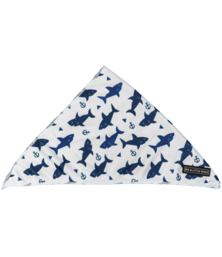 Big and Little Dogs Big  and Little dogs Bandana Shark Attack