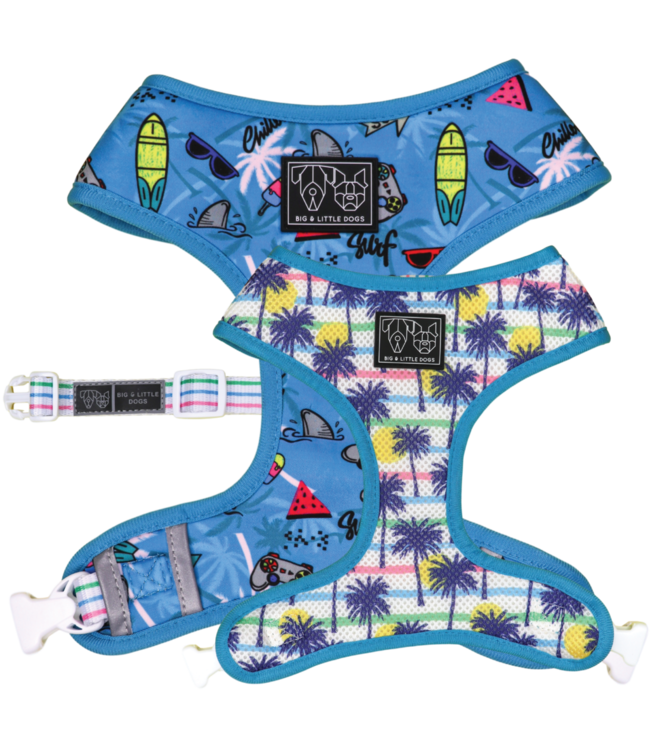 Big and Little Dogs Big and Little Dogs Reversible Surf's Up