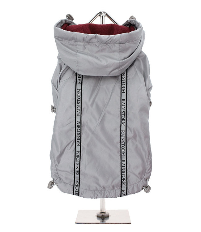 Urban Pup Urban Pup Silver Grey Rainstorm Rain Coat