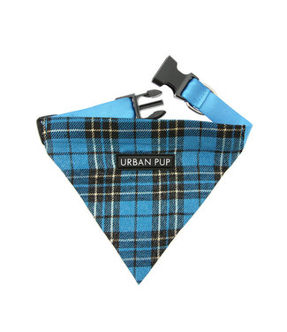 Urban Pup Urban Pup Blue Tartan Bandana