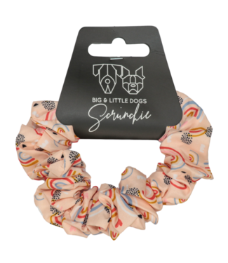 Big and Little Dogs Big and Little Dogs Rainbow Dreams scrunchie