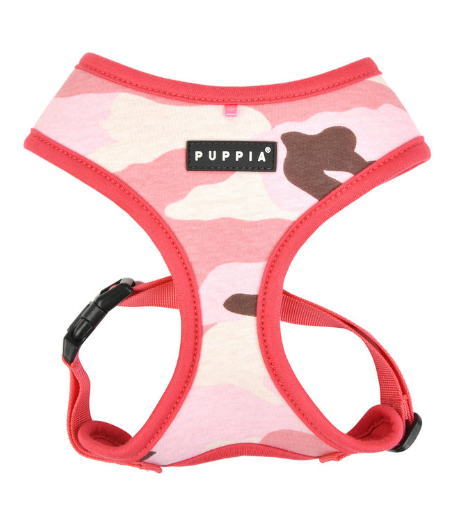 Puppia Puppia Lance Harness Model A pink camo