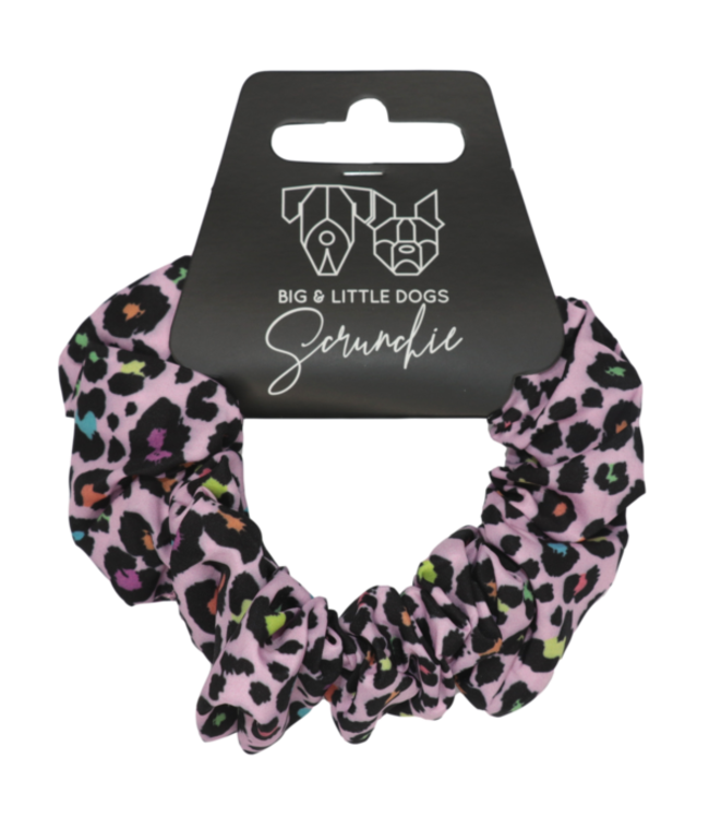 Big and Little Dogs Big and Little Dogs Spotted Leopard scrunchie