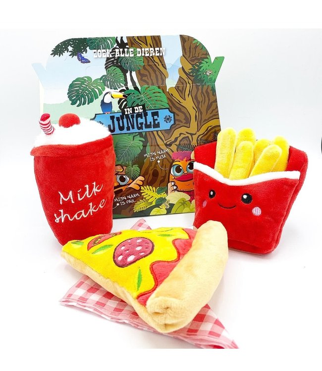 Frenkiez Frenkiez Pizza Meal Box (3 Toyz )