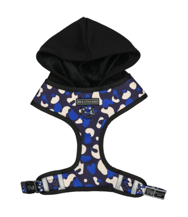 Big and Little Dogs Big and Little Dogs Hoody Harness Winter Blues