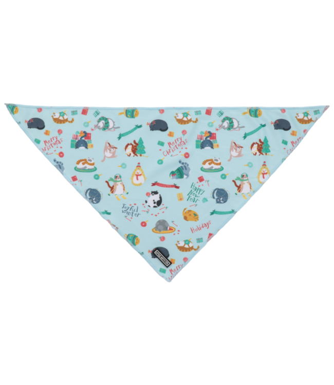 Little Kitty Little Kitty Cat Bandana Happy Pawlidays