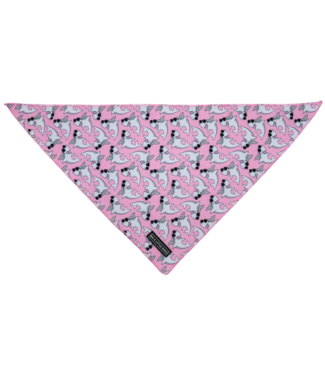 Big and Little Dogs Big  and Little dogs Bandana Bite Me (Pink Version)