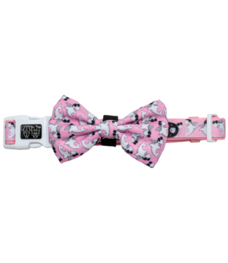 Big and Little Dogs Big and Little Dogs Collar & Bow-tie Bite Me (Pink Version)