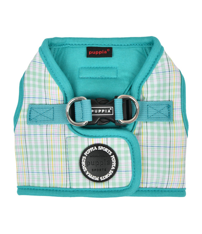 Puppia Puppia Luke Vest Harness model B Aqua