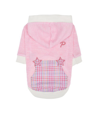 Puppia Puppia Izar Hooded T-shirt Pink