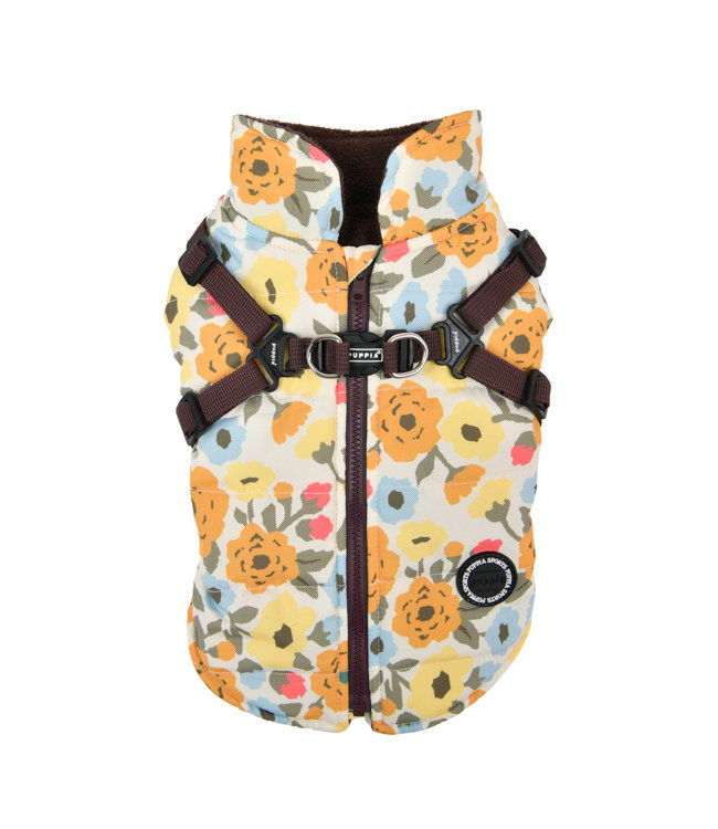 Puppia Puppia Allyssa Jacket Harness Brown