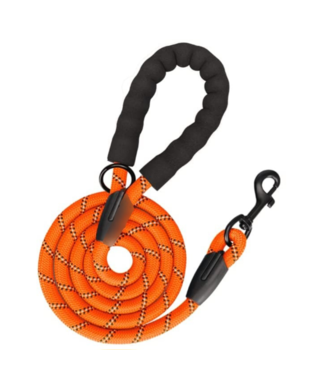 Frenkiez Frenkiez reflective dog leash Orange