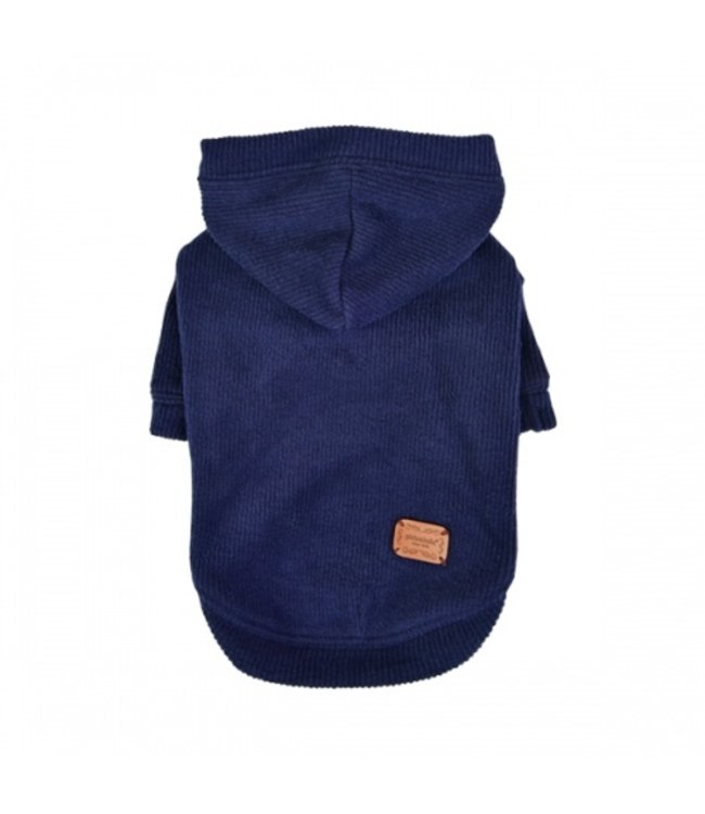 Pinkaholic Pinkaholic Pippa Sweater Hooded T-Shirt Navy