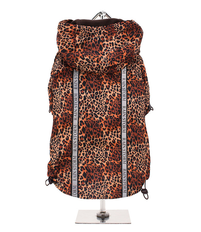 Urban Pup Urban Pup Cheetah Print Rainstorm Rain Coat