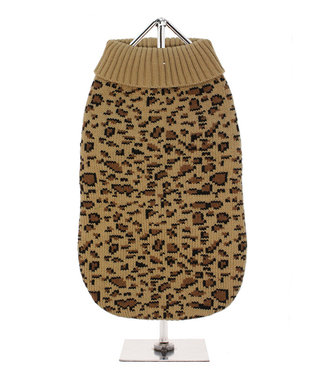 Urban Pup Urban Pup Leopard Print Knitted Sweater