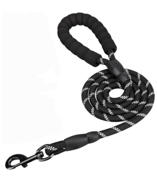 Frenkiez Frenkiez reflective dog leash Black