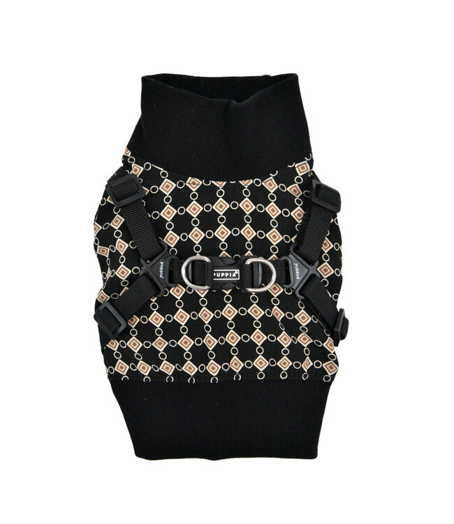 Puppia Puppia Sweater Harness J Jace Black