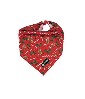 Frenkiez Frenkiez Christmas Bandana Red Christmas