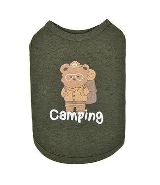 Olchi Olchi Camping T-shirt khaki