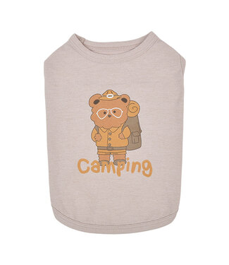 Olchi Olchi Camping T-shirt beige